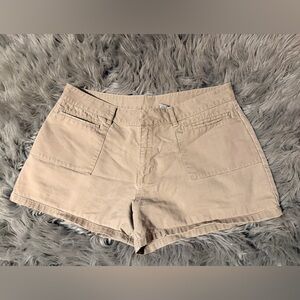 Old Navy Khaki Women's Pocket Bermuda Shorts